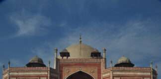 인도 델리 후마윤 묘지