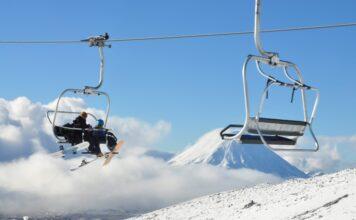 Snowy Excitement: Whakapapa Ski Resort in New Zealand