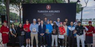 터키항공, 튀르키예 안탈리아에서 월드골프컵 9년 연속 개최