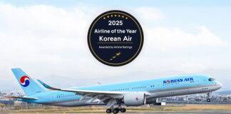 대한항공, 에어라인 레이팅스 선정 ‘2025년 올해의 항공사’ 수상