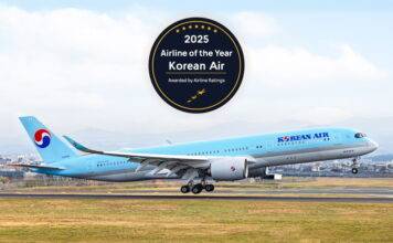 대한항공, 에어라인 레이팅스 선정 ‘2025년 올해의 항공사’ 수상