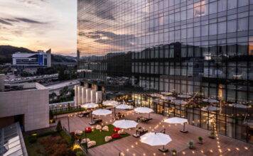 더블트리 바이 힐튼 서울 판교, 봄바람과 석양 속에서 즐기는 야외 팝업 다이닝, ‘선셋 테라스’ 론칭