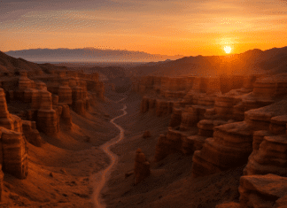 차른 캐니언, 바람이 깎아낸 협곡의 시간