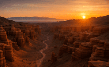 차른 캐니언, 바람이 깎아낸 협곡의 시간
