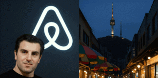 에어비앤비, 세븐틴과 서울에서 체험행사…브라이언 체스키가 놓친 것