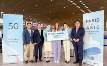 대한항공, 파리 취항 50주년 기념행사… 단일 국적기 체제 이후 첫 유럽 대외 행사