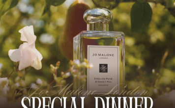 파크 하얏트 서울의 더 라운지 X 조 말론 런던 대표적인 코롱 제품에서 영감을 받은 스페셜 디너 7코스 선보여