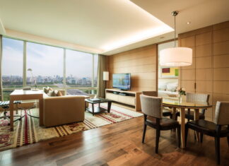 여의도 파크 센터, 서울 – 메리어트 이그제큐티브 아파트먼트 먹고, 쉬고, 자고… 온전한 휴식을 위한 ‘설날 호캉스’