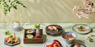 도미·성게·봄나물 한 접시… 서울드래곤시티에 올라온 봄의 맛