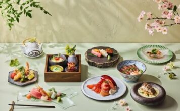 도미·성게·봄나물 한 접시… 서울드래곤시티에 올라온 봄의 맛