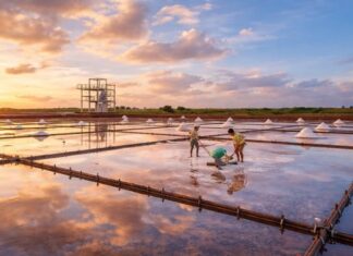 200년 염전이 만든 풍경