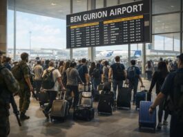 포화 속에도 8,700명 남아… 이스라엘 관광객 출국 지원 가동