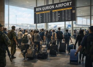 포화 속에도 8,700명 남아… 이스라엘 관광객 출국 지원 가동