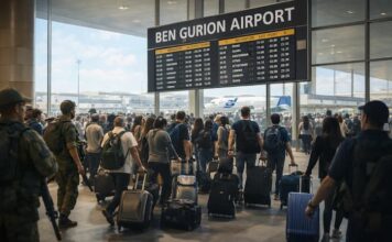 포화 속에도 8,700명 남아… 이스라엘 관광객 출국 지원 가동
