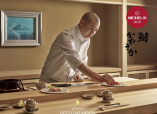 인터컨티넨탈 파르나스 ‘스시 카네사카’, 국내 호텔 최초 일식 미쉐린 1스타 획득
