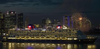 디즈니 크루즈 라인, 싱가포르서 아시아 첫 모항 크루즈 ‘디즈니 어드벤처호’ 명명식 진행