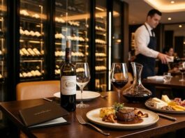 도심 속 ‘그랑 크뤼’의 향연… 노보텔 서울 동대문 호텔 & 레지던스, F&B 장벽 허물고 와인 저널리즘에 도전하다 노보텔 동대문 호텔 그랑 크뤼 와인 프로모션 5대 샤또 샤또 마고 페어링 다이닝 이미지
